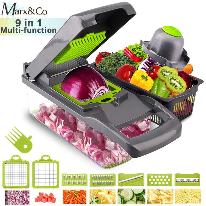 Vegetable Cutter Grater Slicer Carrot Potato Peeler Cheese Onion Steel Blade Kitchen Accessories Fruit Food Cooking Tools freeshipping - Etreasurs