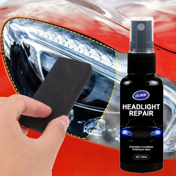 10ml Car Headlight Repair Coating Solution Repair Kit Oxidation Rearview Coating Headlight Polishing Anti-scratch Liquid Agent freeshipping - Etreasurs