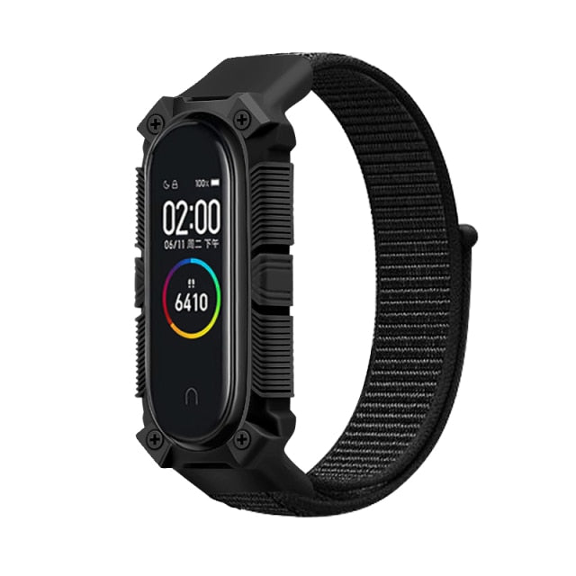 Strap for Xiaomi Mi band 6 5 4 3 Nylon Loop band Sport smartwatch Belt pulsera correa xiaomi Wristband for Miband 6 5 4 Bracelet freeshipping - Etreasurs