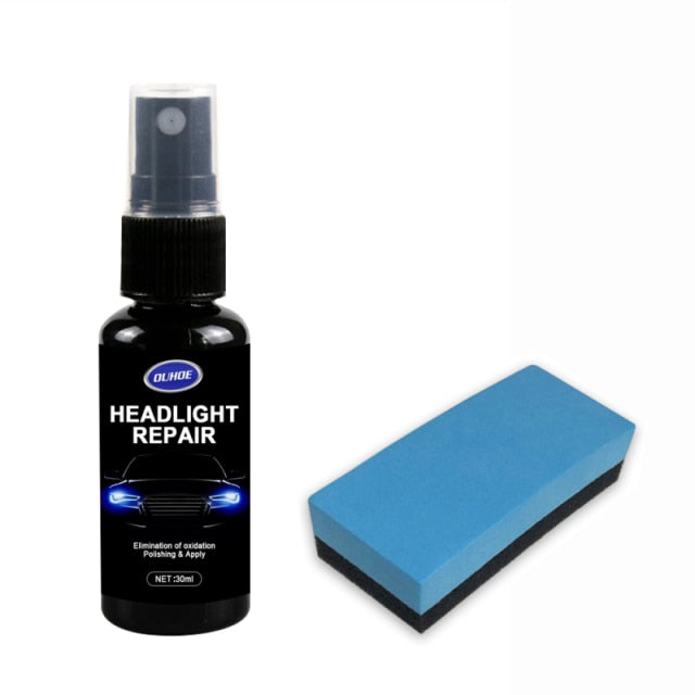 10ml Car Headlight Repair Coating Solution Repair Kit Oxidation Rearview Coating Headlight Polishing Anti-scratch Liquid Agent freeshipping - Etreasurs