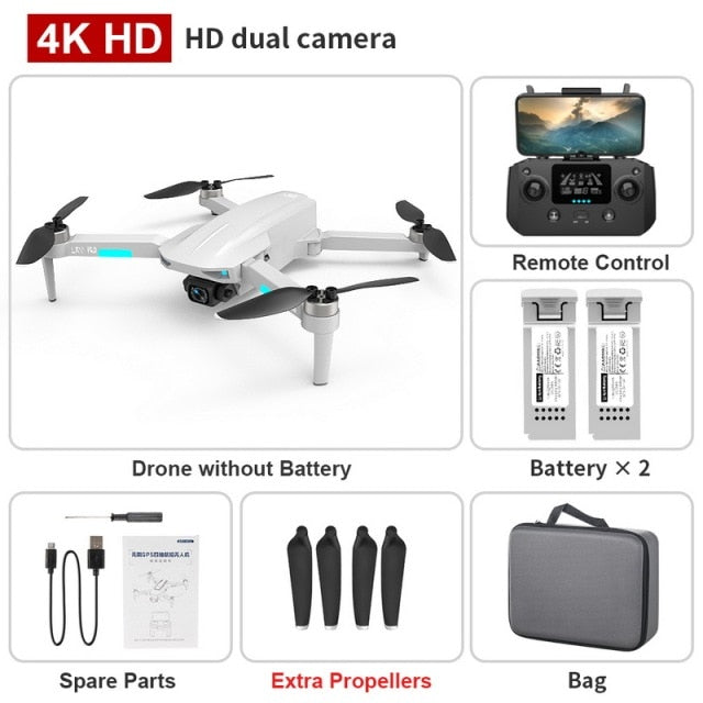 2021 NEW L700 PRO GPS FPV 1.2Km Drone 4K Professional Dual HD Camera Aerial Photography Brushless Motor Foldable Quadcopter Toys freeshipping - Etreasurs