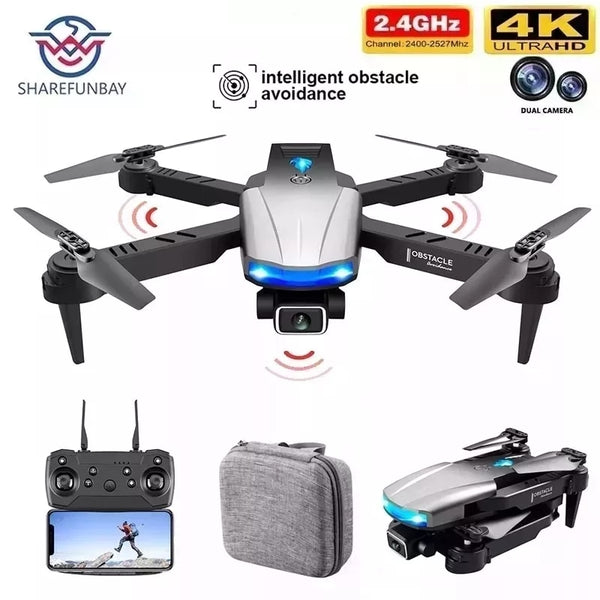 New S85 Pro Rc Mini Drone 4k Profesional HD Dual Camera Fpv Drones With infrared obstacle avoidance Rc Helicopter Quadcopter Toy freeshipping - Etreasurs