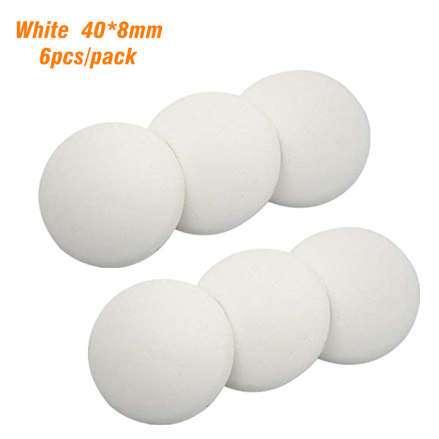 6pcs Transparent Soft Silicone Wall Protector Door Handle Bumper Protective Plug Non-slip Self-adhesive Round Doors Stop Muffler freeshipping - Etreasurs