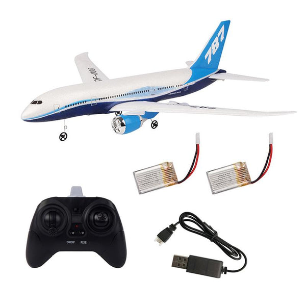 DIY Remote Control Aircraft EPP RC Drone Boeing 787 2.4G 3Ch RC Airplane Fixed Wing Plane For Kid Boy Birthday Gift freeshipping - Etreasurs