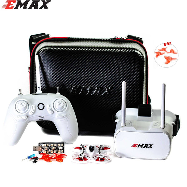 Emax Tinyhawk 75mm F4 Magnum Mini 5.8G Indoor FPV Racing Drone With Camera RC Drone 2~3S RTF Version with 2 pair props for gift freeshipping - Etreasurs